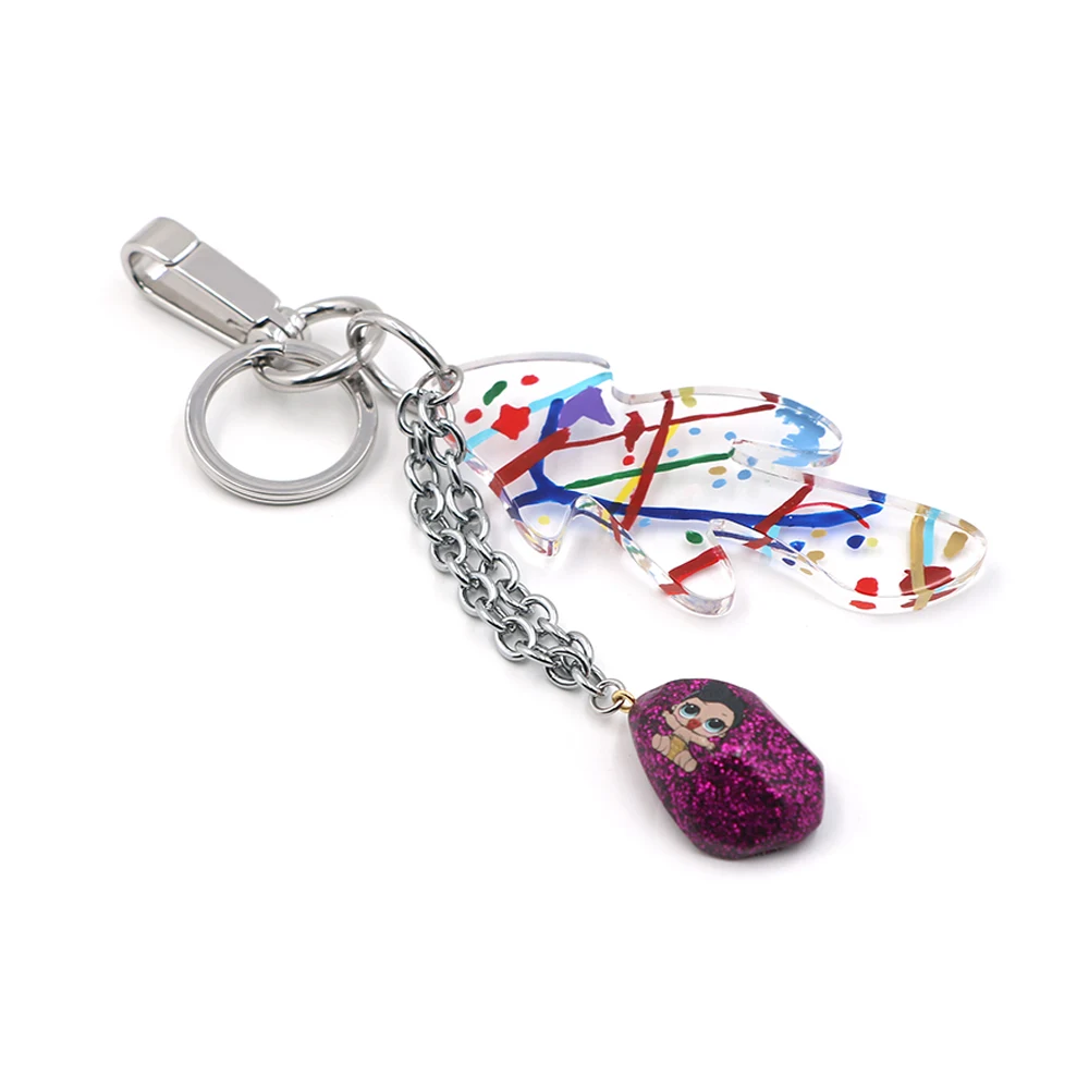 Keychain de l'arbre de Noël clair